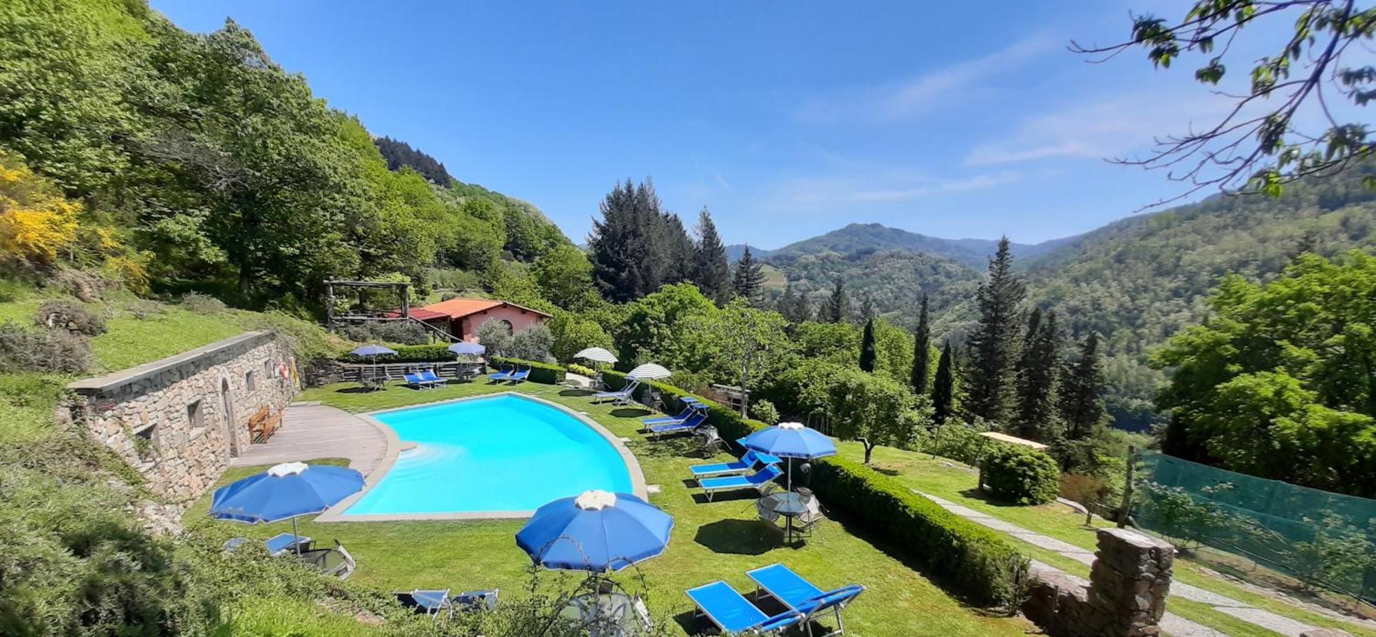 Agriturismo La Torre Баньї-ді-Лукка Екстер'єр фото